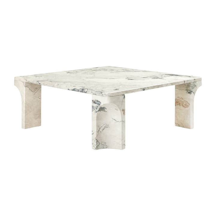 Doric sofabord 80x80 cm, Electric grey GUBI