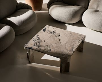Doric sofabord 80x80 cm - Electric grey - GUBI