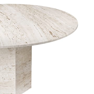 Epic sofabord - White, Ø60 - GUBI