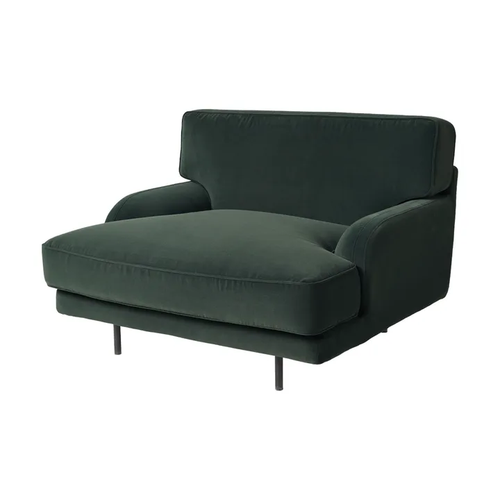 Flaneur loungelænestol - Asator 0984-mat sort - GUBI