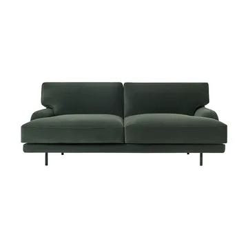 Flaneur sofa 2-personers - Asator 0984-mat sort - GUBI