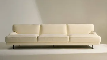 Flaneur sofa 3-personers - Bouclé-mat sort - GUBI
