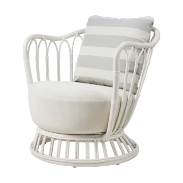 Grace Outdoor lænestol - Leslie Limonta 006-020-alabaster white - GUBI