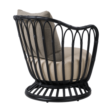 Grace Outdoor lænestol - Lorkey Limonta 41-43-black - GUBI