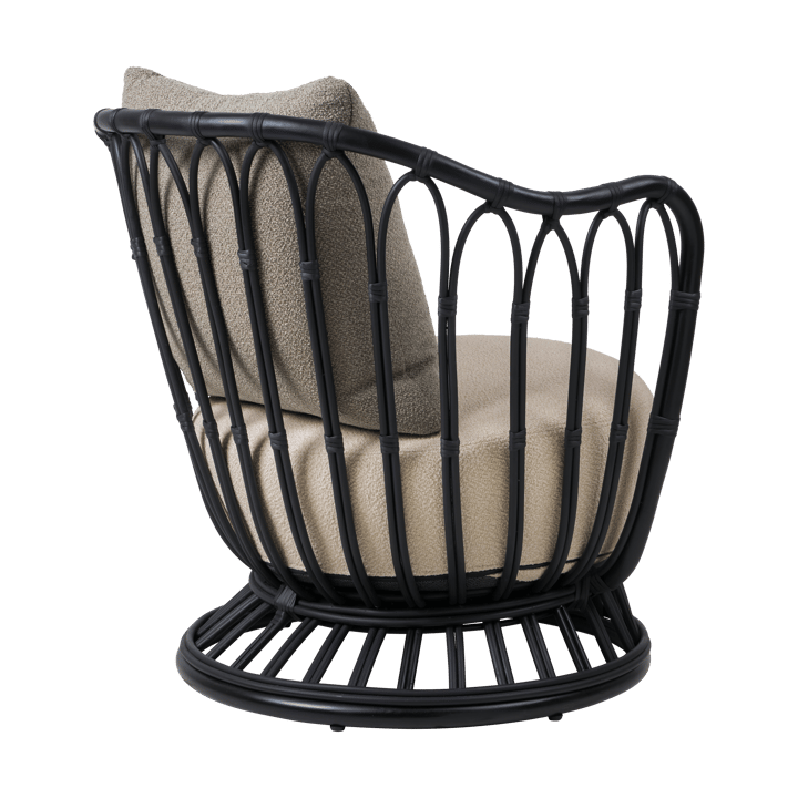 Grace Outdoor lænestol, Lorkey Limonta 41-43-black GUBI