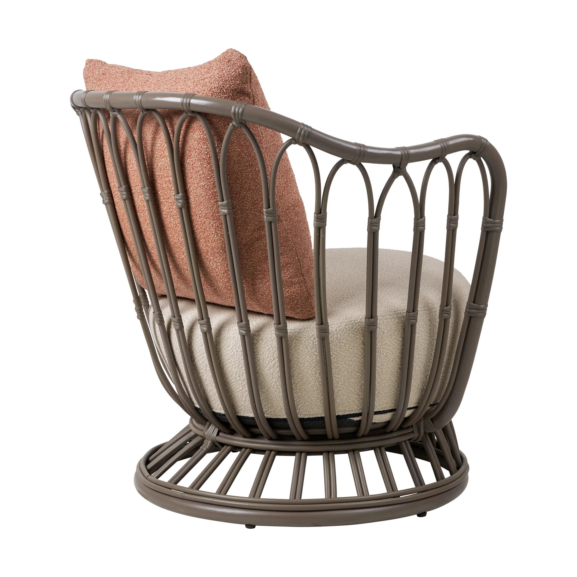 Grace Outdoor lænestol, Lorkey Limonta 41-44-mushroom gray GUBI