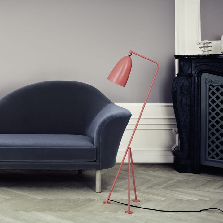 Gräshoppa gulvlampe, vintage rød GUBI