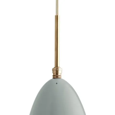 Gräshoppa loftslampe, blågrå GUBI