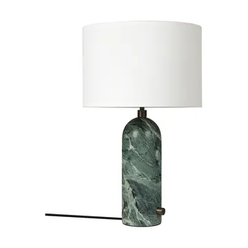 Gravity S bordlampe - Emerald marble-white - GUBI