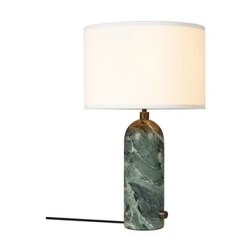 Gravity S bordlampe - Emerald marble-white - GUBI