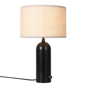 Gravity S bordlampe - Sort/Canvas - GUBI