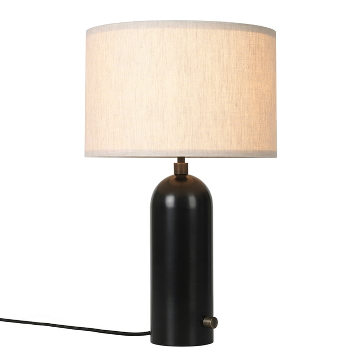 Gravity S bordlampe, Sort/Canvas GUBI