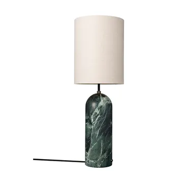 Gravity XL gulvlampe - Emerald marble-canvas - GUBI