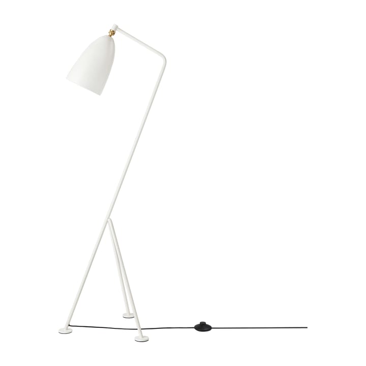 Græshoppe gulvlampe blank - Alabaster white - GUBI