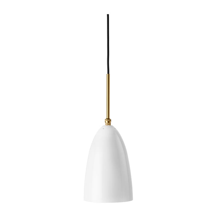 Græshoppe loftslampe blank - Alabaster white/Brass - GUBI