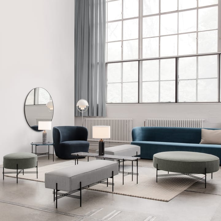 Gubi spejl, polished brass GUBI