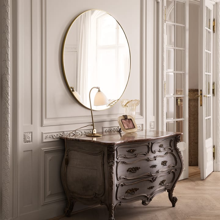 Gubi spejl, polished brass GUBI