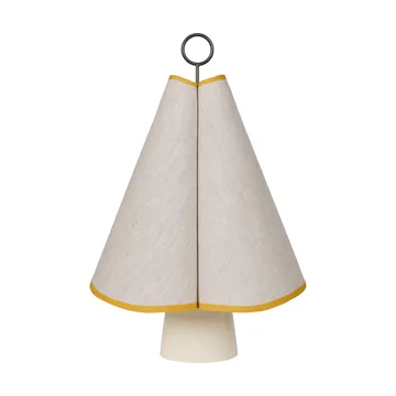 Hornbæk portable bordlampe - Poppy yellow - GUBI