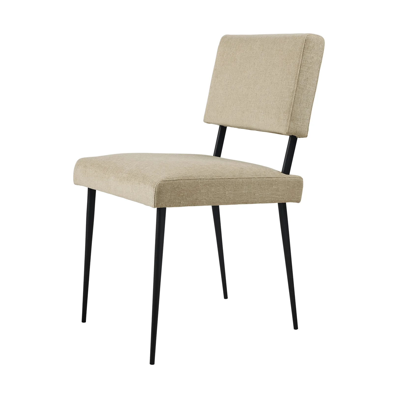 M-Chair stol, Bonito 075-mat sort GUBI