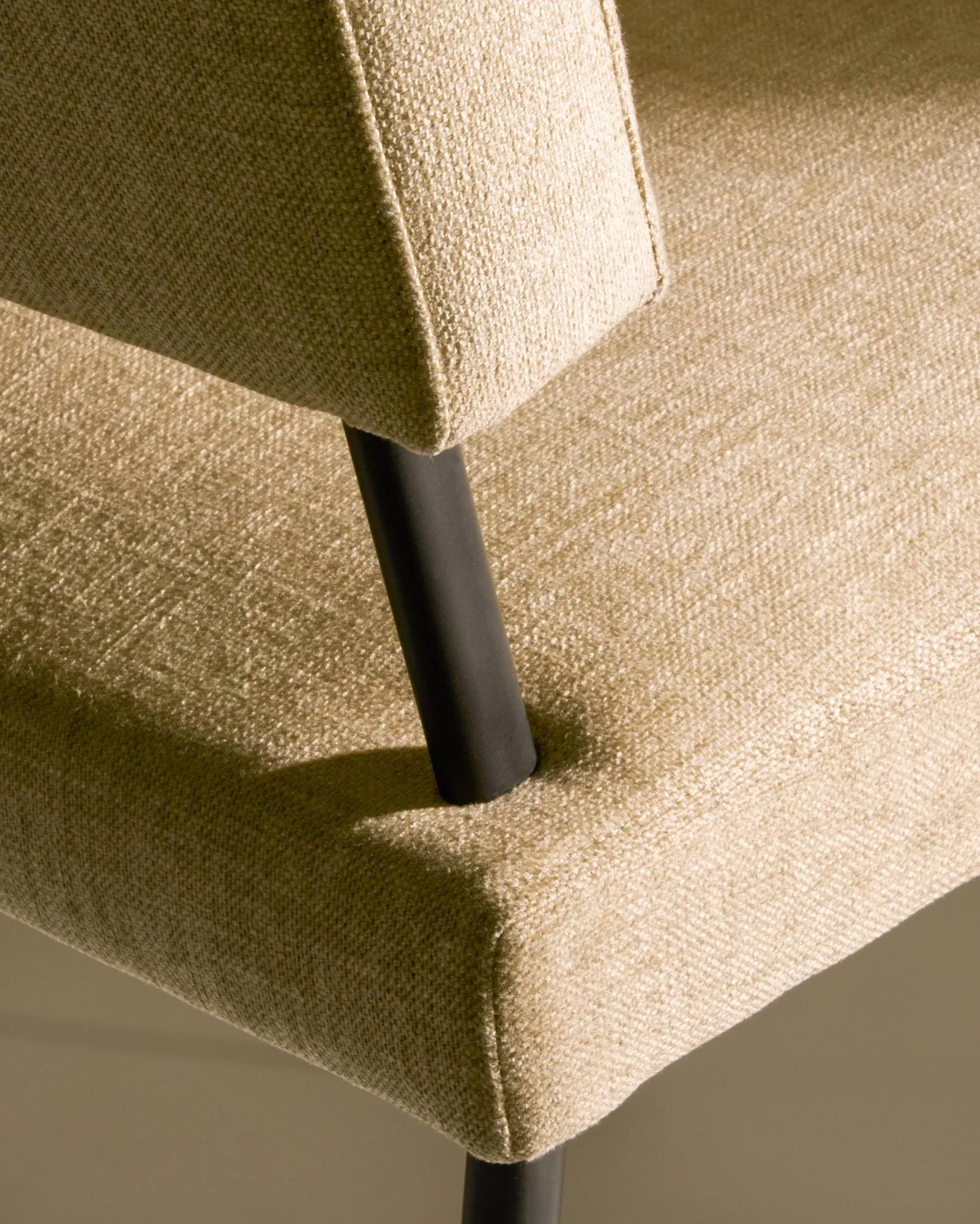 M-Chair stol, Bonito 075-mat sort GUBI