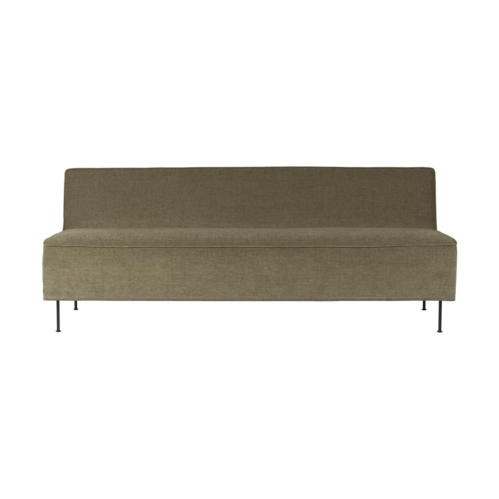 Modern Line sofa 180x83x70 cm, Belsuede special FR 002-black GUBI