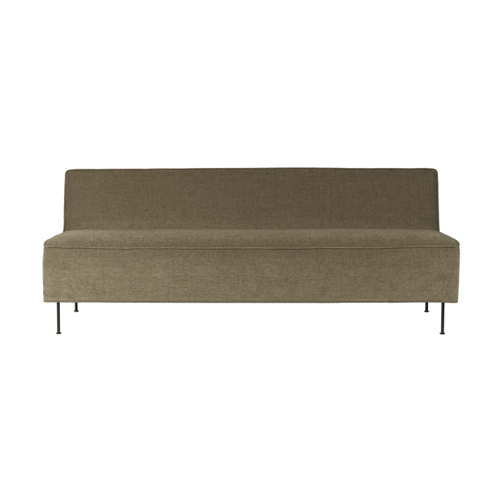 Modern Line sofa 180x83x70 cm - Belsuede special FR 002-black - GUBI