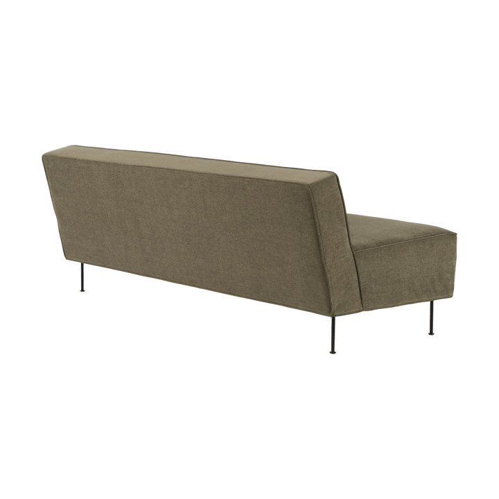 Modern Line sofa 180x83x70 cm, Belsuede special FR 002-black GUBI