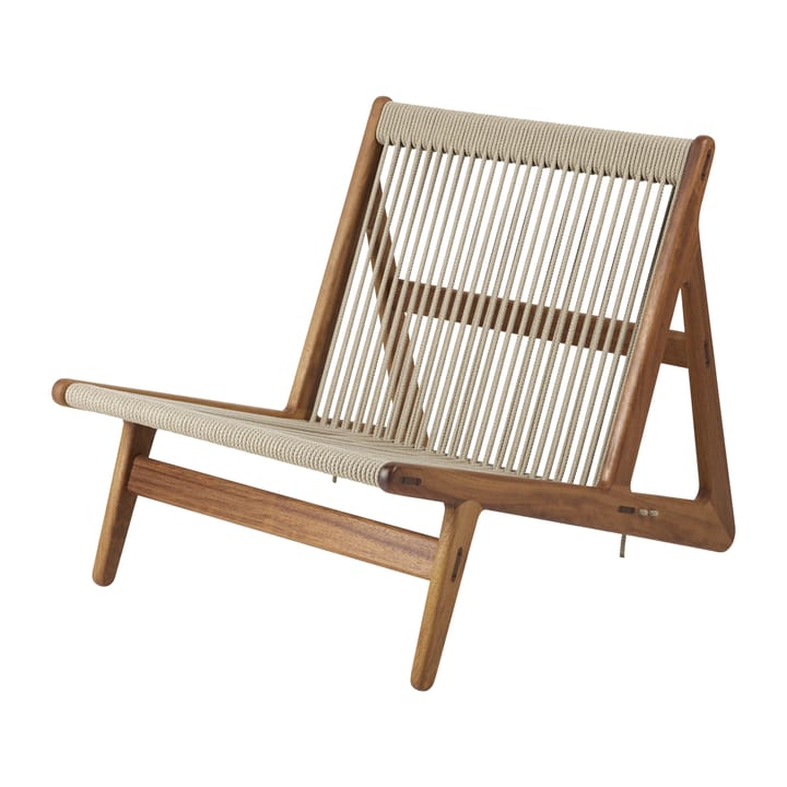 MR01 Initial outdoor lounge chair - Olieret irokotræ - GUBI