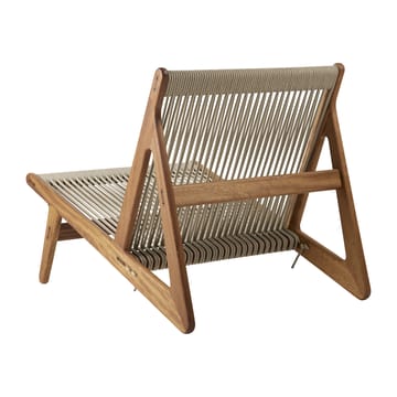 MR01 Initial outdoor lounge chair - Olieret irokotræ - GUBI