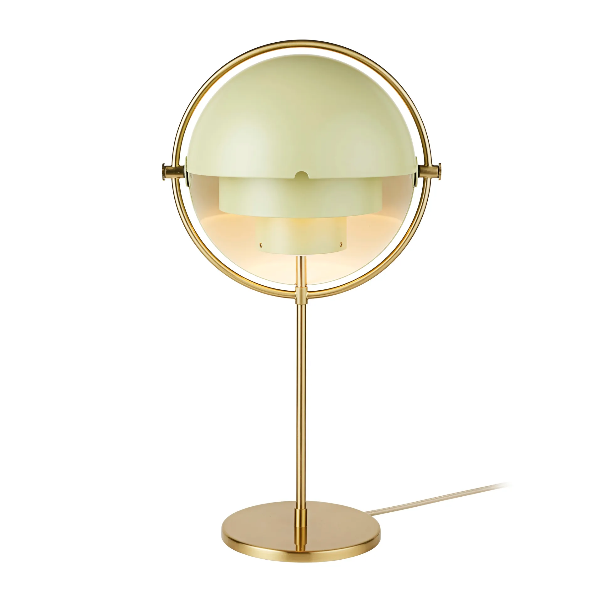 Multi-Lite bordlampe, Brass/Desert sage GUBI