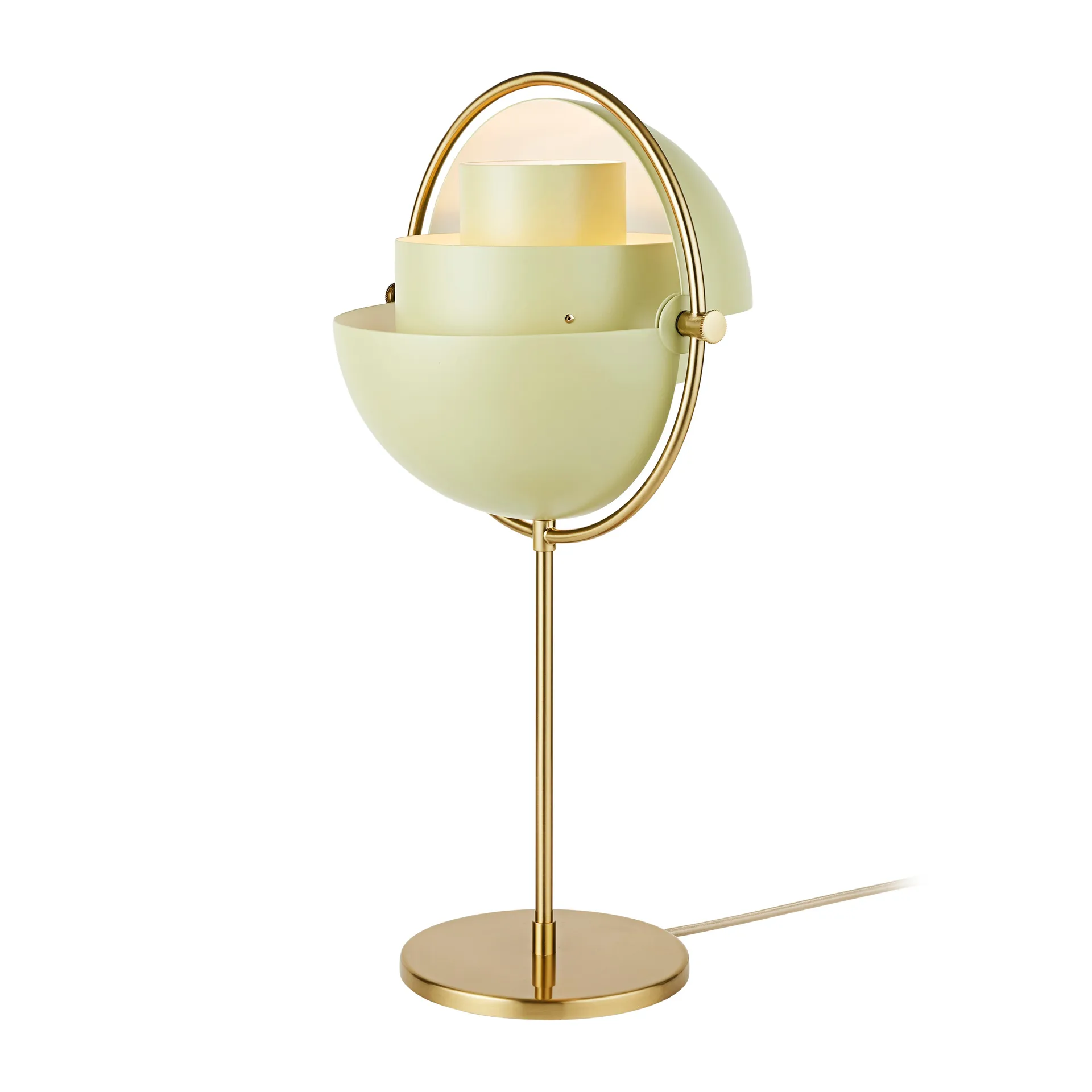 Multi-Lite bordlampe, Brass/Desert sage GUBI
