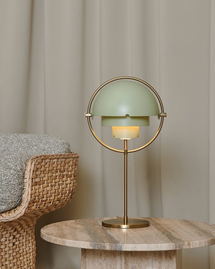 Multi-Lite bordlampe, Brass/Desert sage GUBI