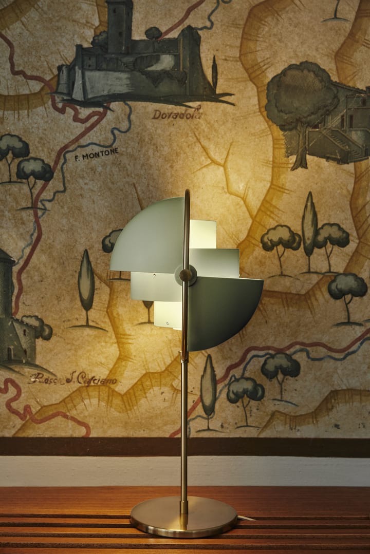 Multi-Lite bordlampe, Brass/Desert sage GUBI