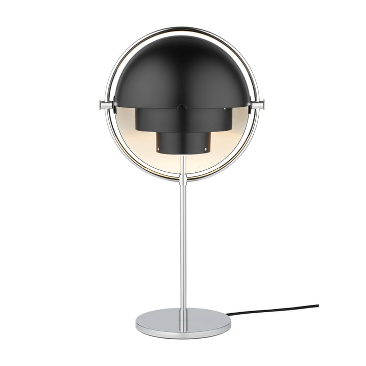 Multi-Lite bordlampe, Krom/Sort GUBI