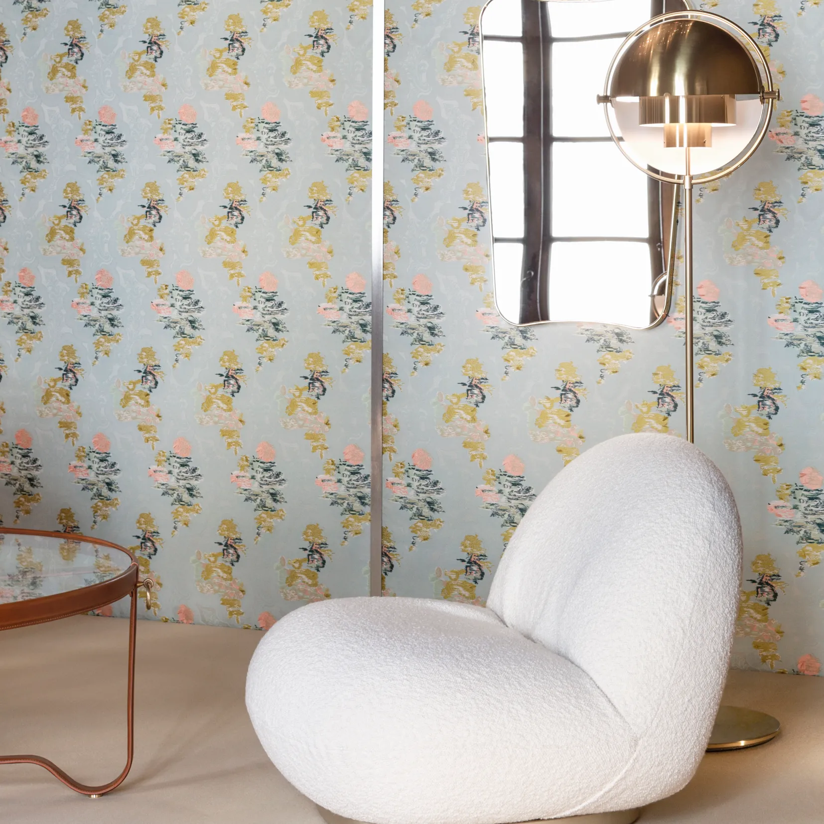 Multi-Lite gulvlampe, Bronze-brass GUBI