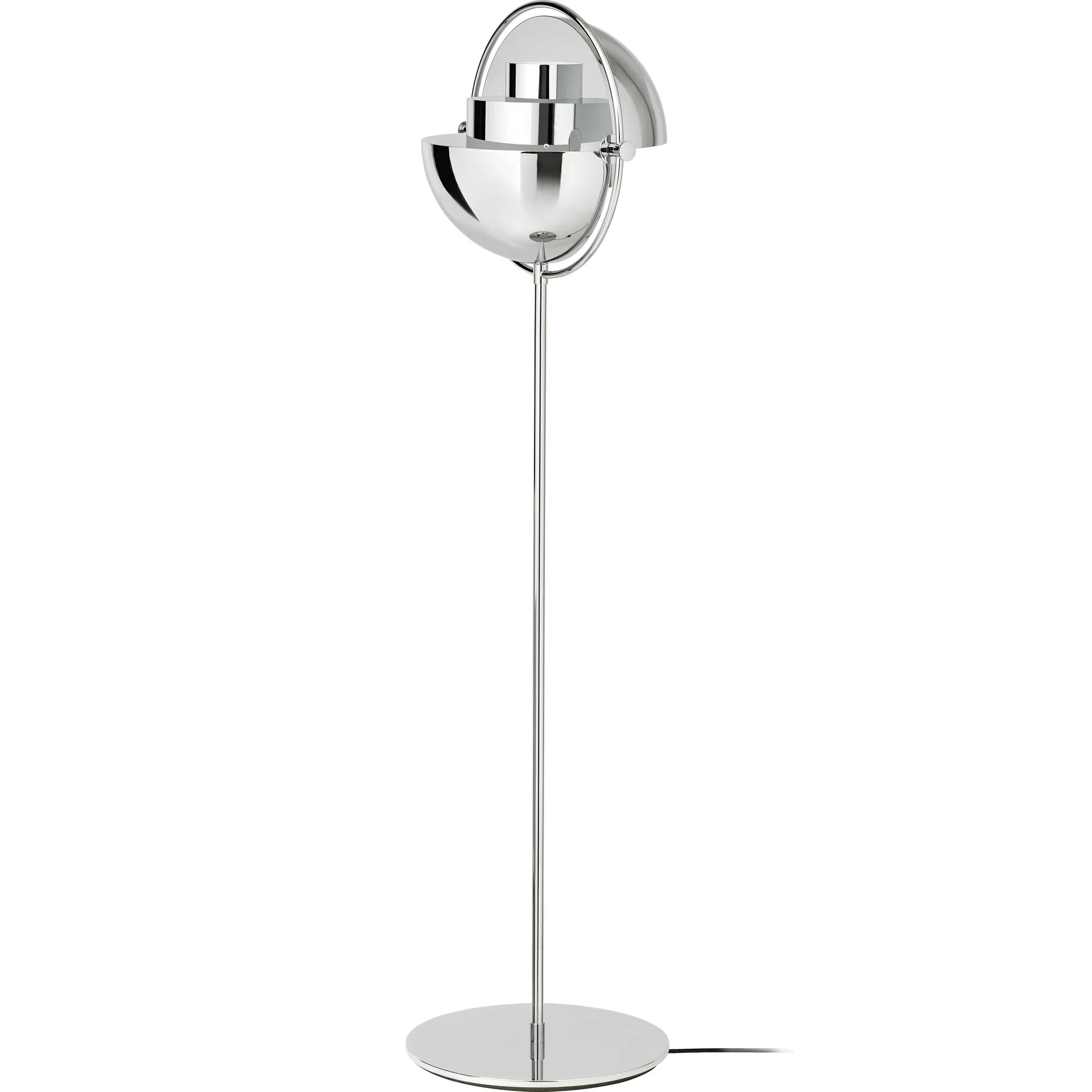 Multi-Lite gulvlampe, Chrome-chrome GUBI