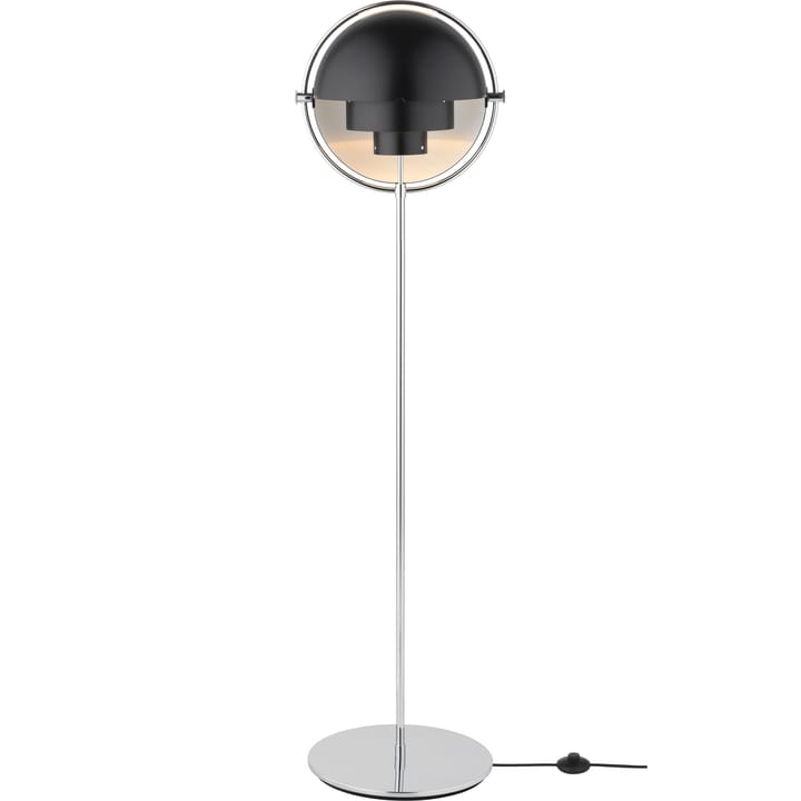 Multi-Lite gulvlampe, Krom/Sort GUBI