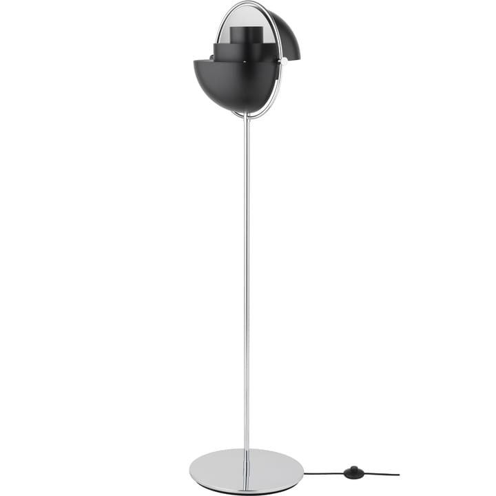 Multi-Lite gulvlampe, Krom/Sort GUBI