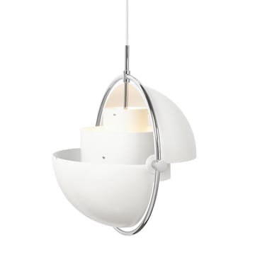 Multi-Lite loftslampe - krom-hvid - GUBI