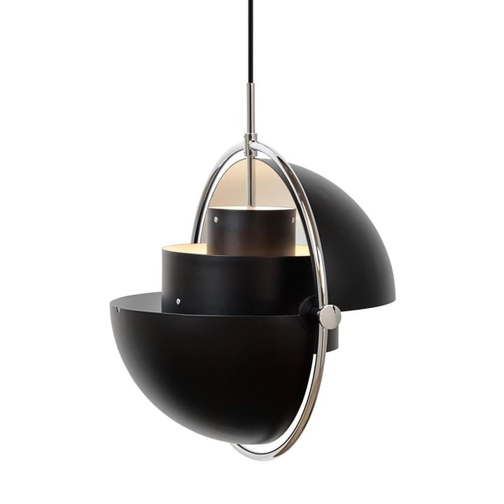 Multi-Lite loftslampe, krom-sort GUBI