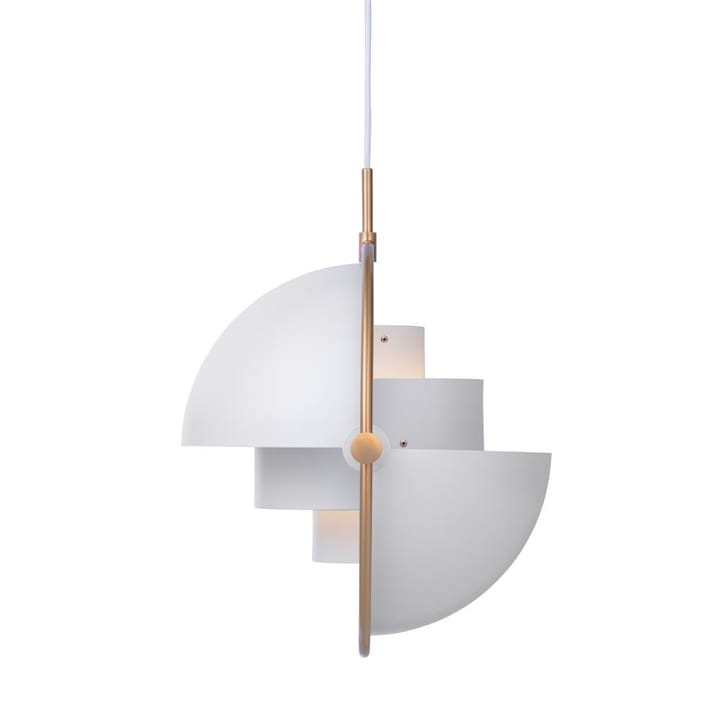Multi-Lite loftslampe, messing-hvid GUBI