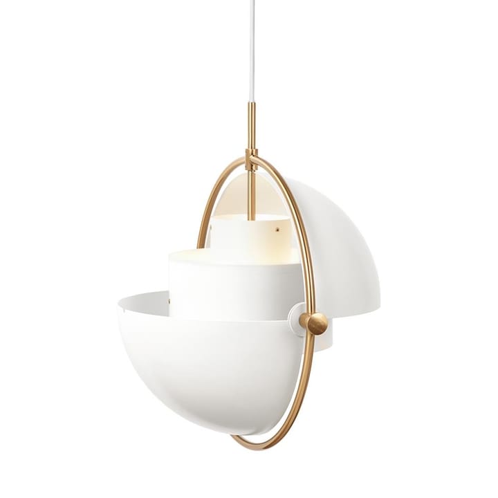 Multi-Lite loftslampe, messing-hvid GUBI