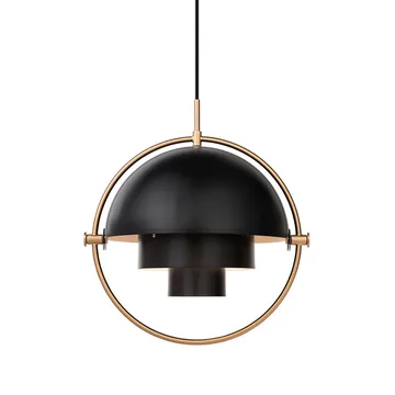 Multi-Lite loftslampe - messing-kulsort - GUBI