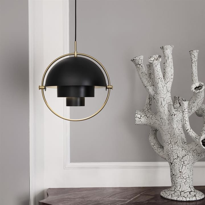 Multi-Lite loftslampe, messing-kulsort GUBI