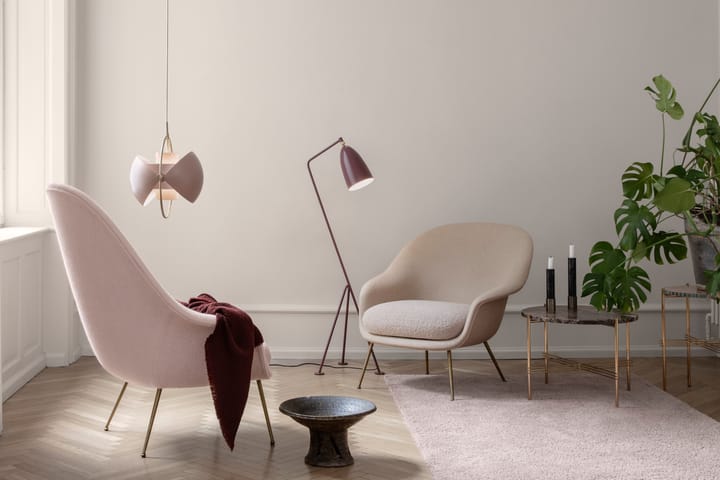 Multi-Lite loftslampe, messing-lyserød GUBI