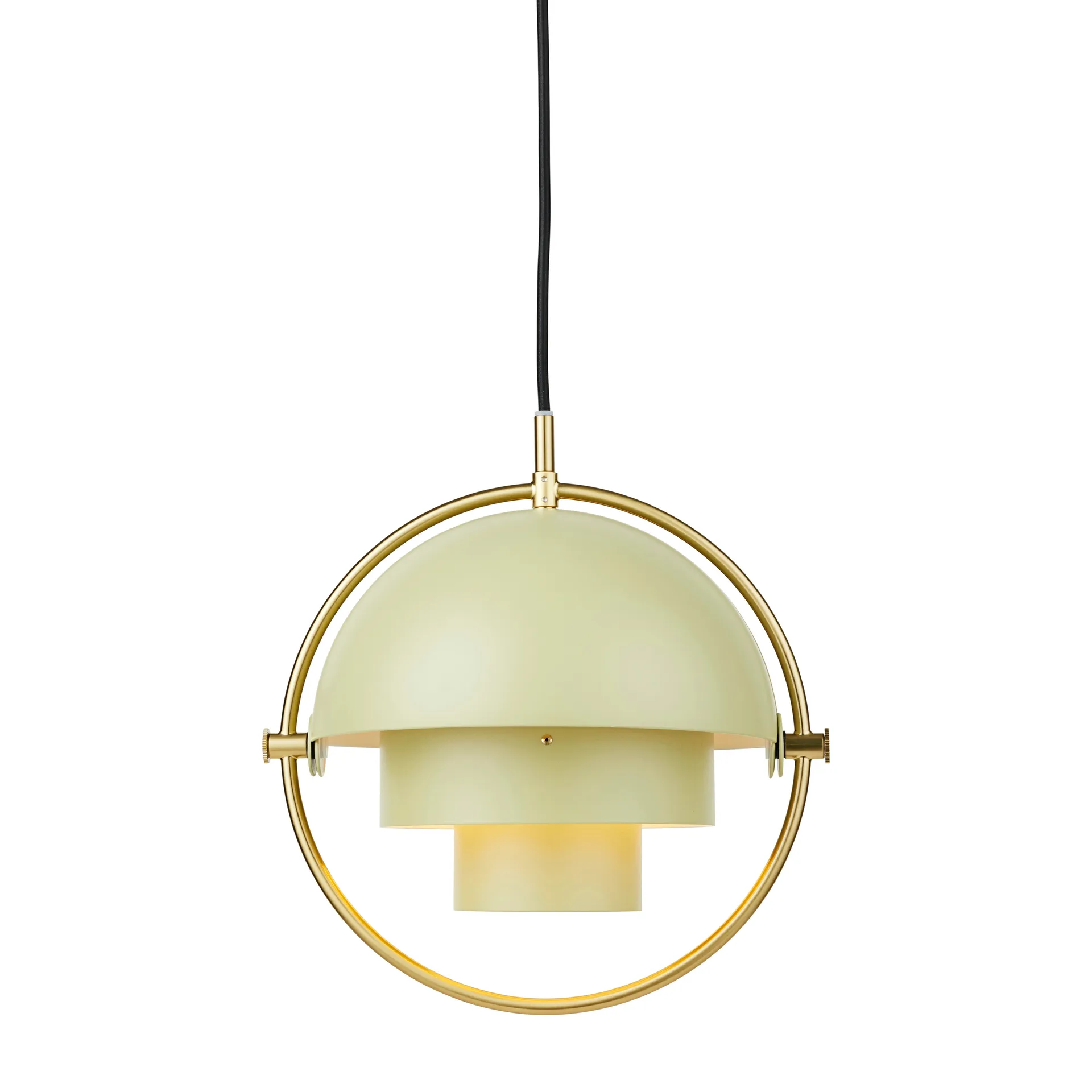Multi-Lite loftslampe small, Brass/Desert sage GUBI