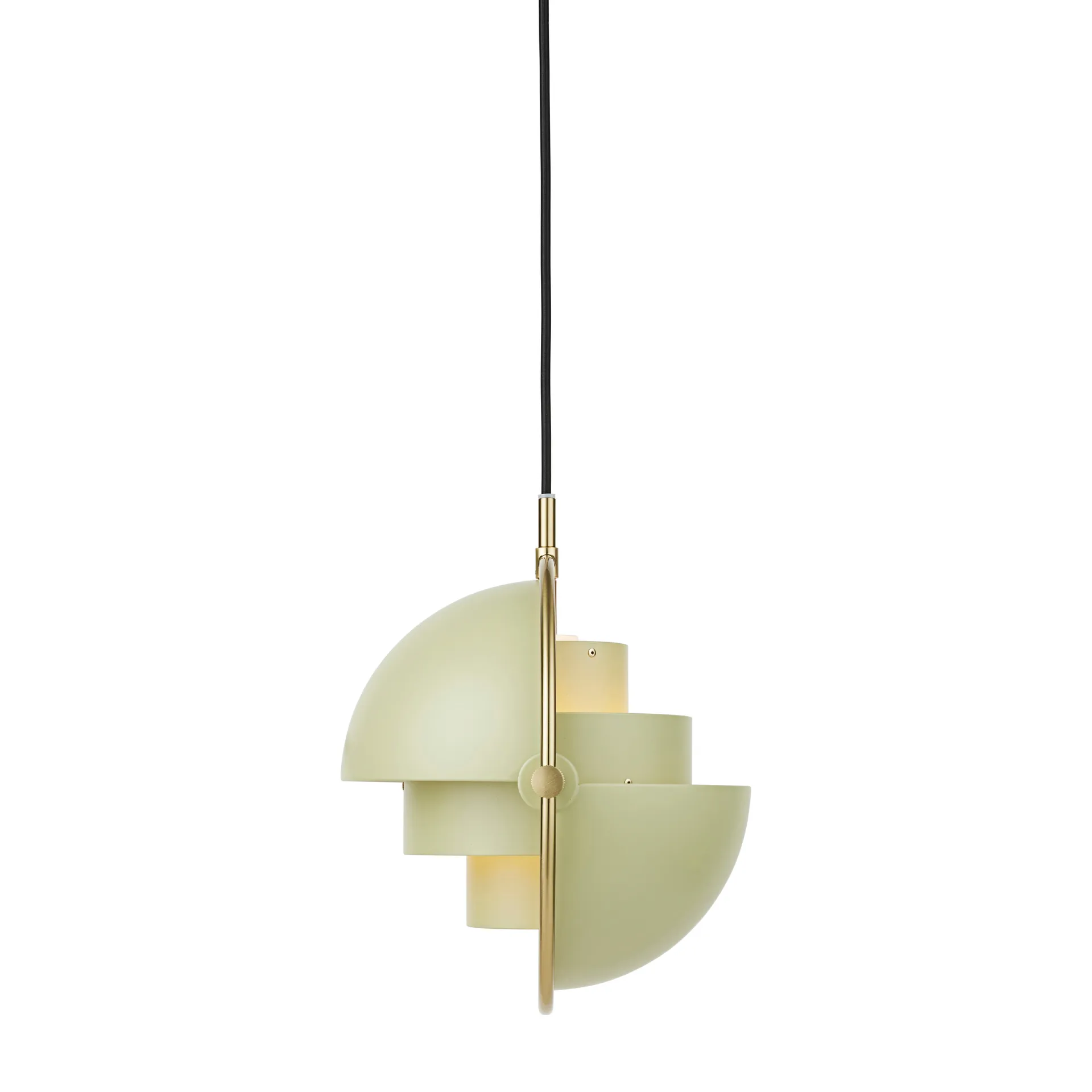 Multi-Lite loftslampe small, Brass/Desert sage GUBI