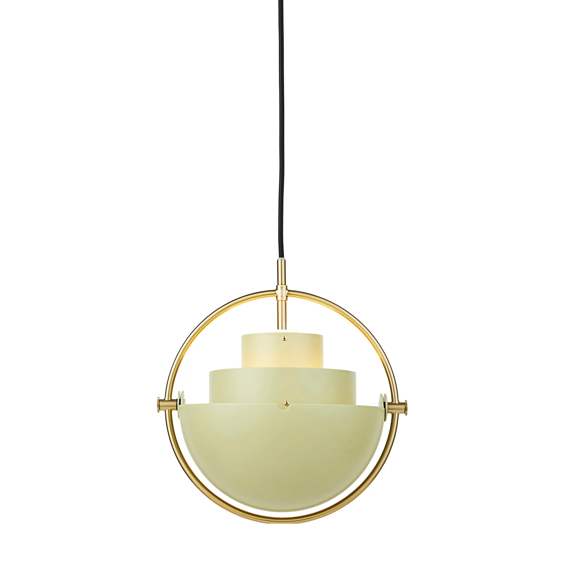 Multi-Lite loftslampe small, Brass/Desert sage GUBI