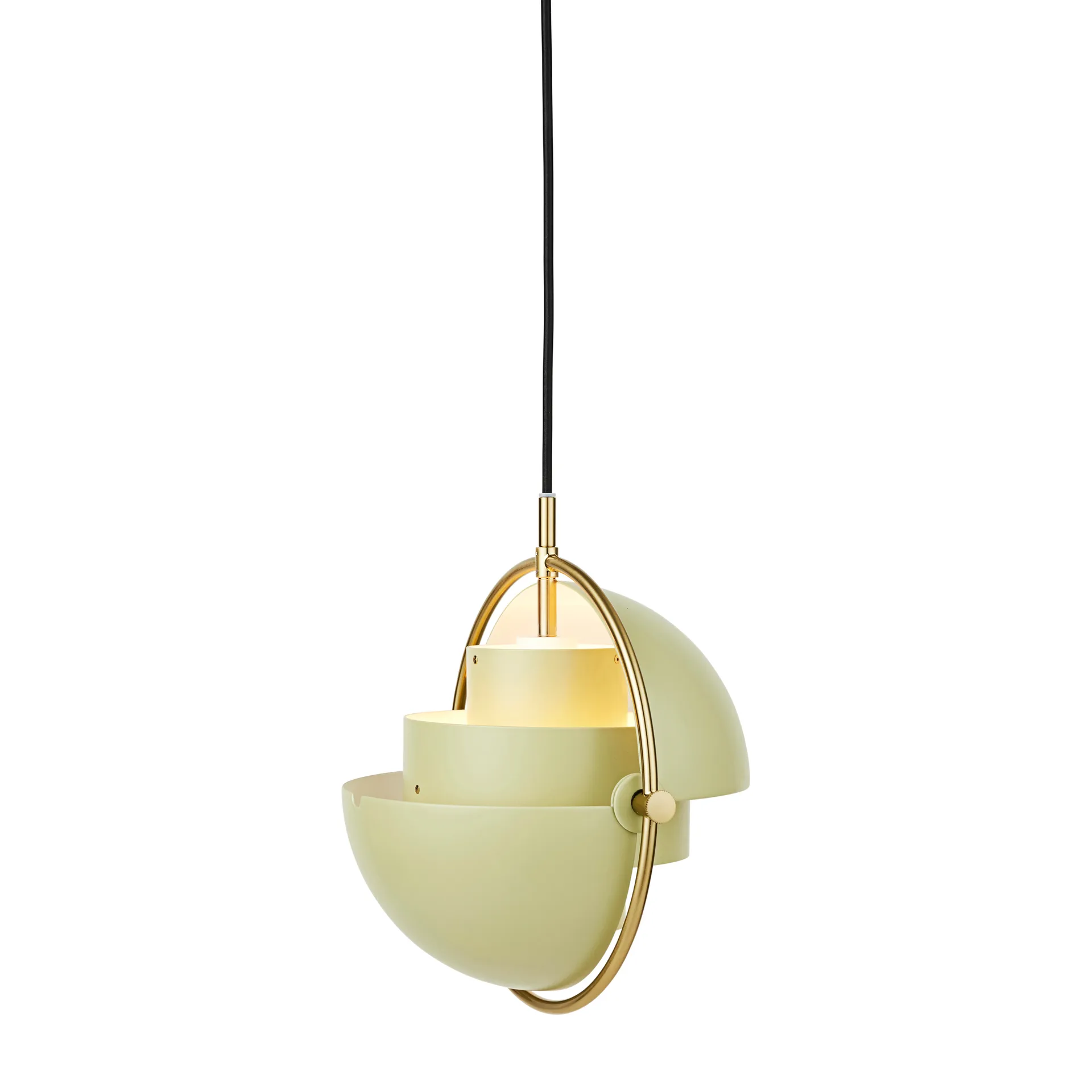 Multi-Lite loftslampe small, Brass/Desert sage GUBI