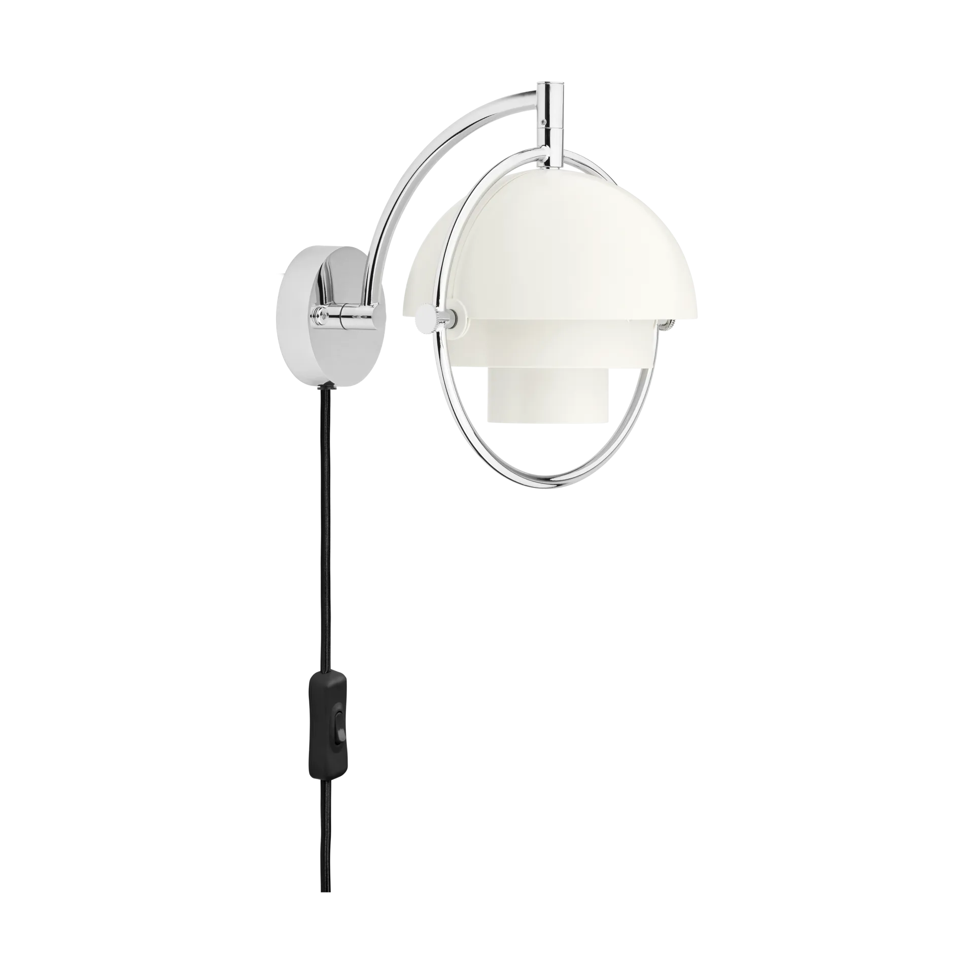 Multi-Lite væglampe, Hvid-krom GUBI